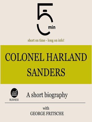 cover image of Colonel Harland Sanders